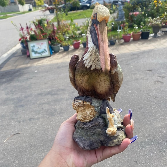 Vintage brown pelican by Andrea - Picture 2 of 5